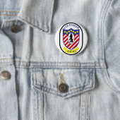 Badge Rond 5 Cm Garde forestière d'USS (CV-61) (En situation)