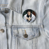 Badge Rond 5 Cm Garde forestière introspective d'Emo (En situation)