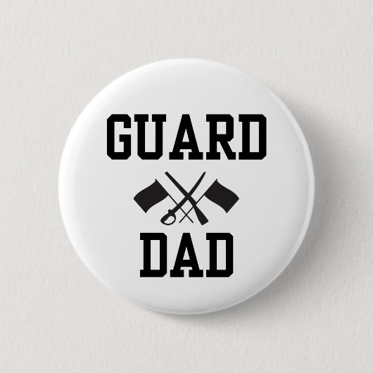 Badge Rond 5 Cm Garde papa (Devant)