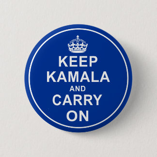 BADGE ROND 5 CM GARDEZ KAMALA ET PORTEZ