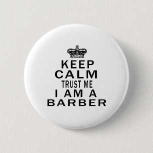 Badge Rond 5 Cm Gardez le Faites-moi confiance calme que je suis