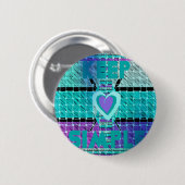 Badge Rond 5 Cm Gardez-le simple (Devant & derrière)