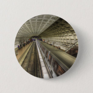 Badge Rond 5 Cm Gare de Washington DC