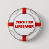 Badge Rond 5 Cm Gareautrain certifié Lake (Devant)