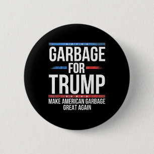 Badge Rond 5 Cm _garge Pour Trump Faire à Nouveau Grande la Garge 