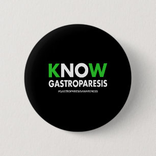 Badge Rond 5 Cm Gastro-parèse Cadeaux Hommes Femmes Connaissent La