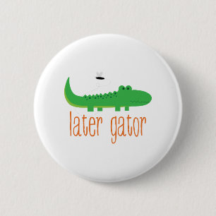 Badge Rond 5 Cm Gator
