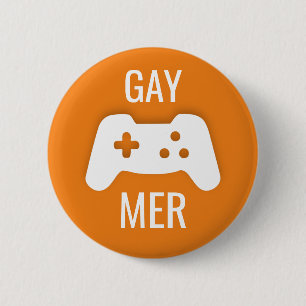 Badge Rond 5 Cm Gay Mer