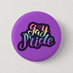 Badge Rond 5 Cm Gay pride