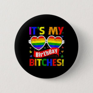 Badge Rond 5 Cm Gay Pride Rainbow Lgbt Fête Es Cute Gles