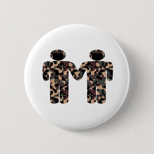 Badge Rond 5 Cm Gays en uniforme (Devant)