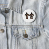 Badge Rond 5 Cm Gays en uniforme (En situation)