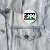Badge Rond 5 Cm GAZA L'âme de mon âme (En situation)