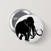 Badge Rond 5 Cm géant mammoth temps de glace age ice steinzeit (Devant & derrière)
