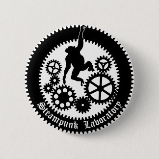 Badge Rond 5 Cm gear monkey 2
