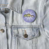 Badge Rond 5 Cm Gecko léopard de dessin animé (En situation)