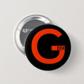 BADGE ROND 5 CM GEEK (Devant & derrière)
