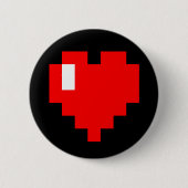 Badge Rond 5 Cm Geek <3 (Devant)