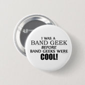 Badge Rond 5 Cm Geek de bande (Devant & derrière)