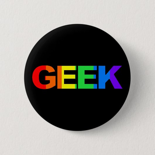 Badge Rond 5 Cm Geeky et As (Devant)