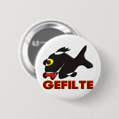 Badge Rond 5 Cm Gefilte (Devant & derrière)