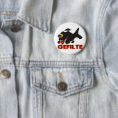 Badge Rond 5 Cm Gefilte (En situation)