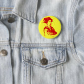 Badge Rond 5 Cm Geisha (En situation)