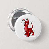 Badge Rond 5 Cm Gelert rouge fier (Devant & derrière)