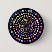 Badge Rond 5 Cm Gems (Devant)