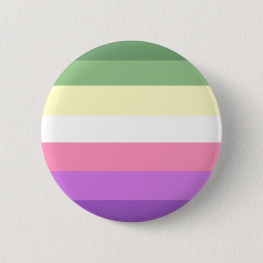 Badge Rond 5 Cm Genderfae pride (Devant)