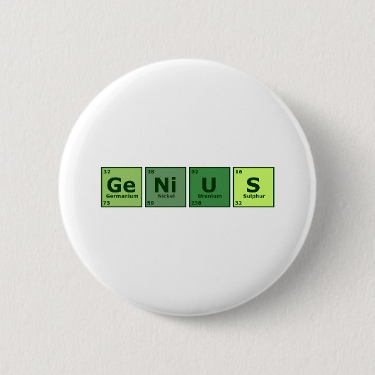 Badge Rond 5 Cm Génie (Devant)