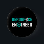 Badge Rond 5 Cm Génie aérospatial amusant C'est la science des fus<br><div class="desc">ingénierie aérospatiale. Ce n'est pas sorcier. Attendez, oui. Marchandises amusantes pour les ingénieurs geeks et nerd qui aiment l'humour, citations pleines d'esprit et blagues. Conception cool à porter sur votre travail et montrer votre passion dans l'aéronautique, les engins spatiaux et la science des fusées. Grand cadeau pour papa, père, mère,...</div>