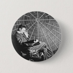 Badge Rond 5 Cm Génie au travail