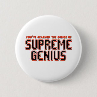 Badge Rond 5 Cm Génie suprême