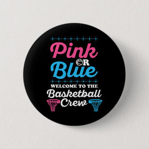 Badge Rond 5 Cm Genre Reveillez Basketball Design pour un F de bas
