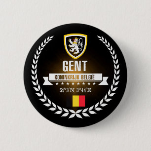 Badge Rond 5 Cm Gent