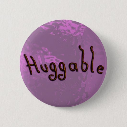 Badge Rond 5 Cm Gentil à croquer (Devant)
