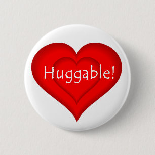 Badge Rond 5 Cm Gentil à croquer !