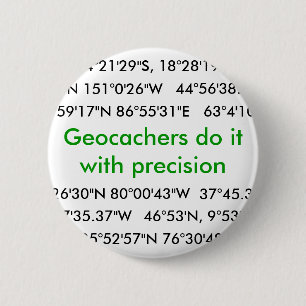 Badge Rond 5 Cm Geocachers le font…