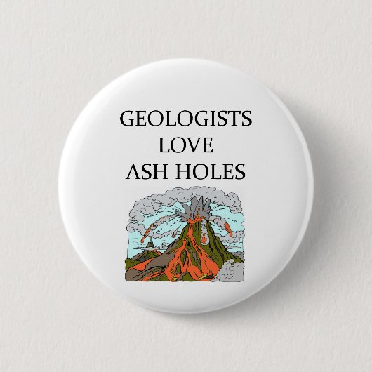 Badge Rond 5 Cm Géologues (Devant)