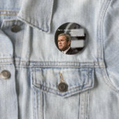 Badge Rond 5 Cm George Bush (En situation)