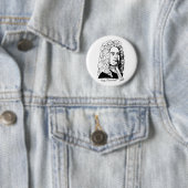 Badge Rond 5 Cm George Frideric Handel (En situation)