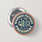 Badge Rond 5 Cm George Pataki pour le président en 2016 (Devant & derrière)
