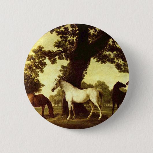 Badge Rond 5 Cm George Stubbs (Devant)