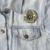 Badge Rond 5 Cm George Washington comme un franc-maçon (En situation)