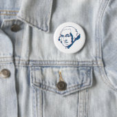 Badge Rond 5 Cm George Washington dans 3d (En situation)