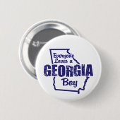 Badge Rond 5 Cm Georgia Boy (Devant & derrière)