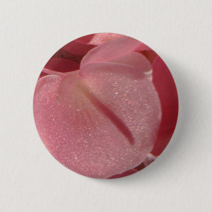 Badge Rond 5 Cm Géranium rose : presque solide Rose clair