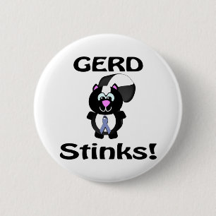 Badge Rond 5 Cm GERD pue la conception de la sensibilisation à la 