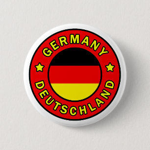 Badge Rond 5 Cm Germany